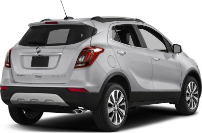 Rear and side view with tail lights and alloy wheels