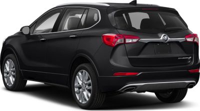 Rear view of SUV with LED taillights and roof rails