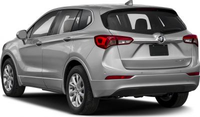 Rear side view of a modern SUV with sleek taillights and silver paint