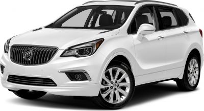 Front three-quarter view of SUV with wide grille and alloy wheels