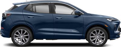 Side profile of a compact SUV with alloy wheels and two visible doors