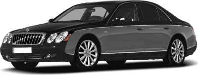 Luxury sedan with chrome grille and multi-spoke wheels, side front angle.