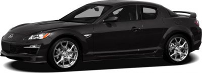 Side profile with alloy wheels and rear spoiler