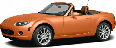 Sporty roadster convertible with compact design and alloy wheels