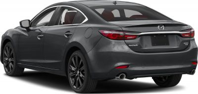Rear-side view with dual exhaust and LED taillights