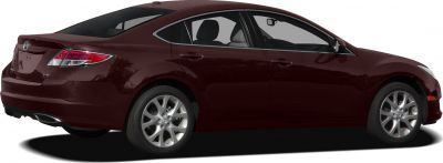 Side profile showing rear taillights, alloy wheels, and a sleek roofline.