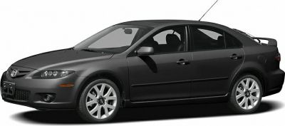 Side profile of hatchback with alloy wheels