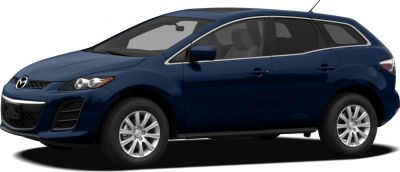 2010 Mazda CX-7 (facelift 2009) 3/4 front-left view