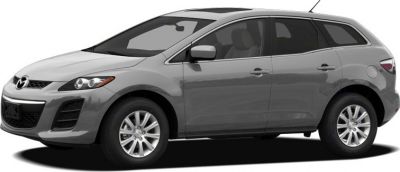 Gray SUV front-side profile with alloy wheels and sleek modern design