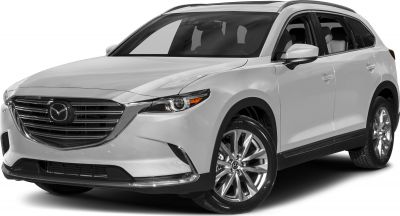 Front grille with Mazda emblem, sleek headlight, alloy wheels
