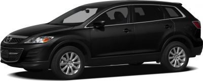 Black SUV side profile with alloy wheels