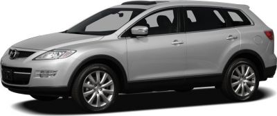 Silver large SUV side profile with alloy wheels and sunroof