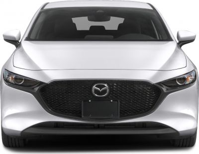Front view with grille and headlamps