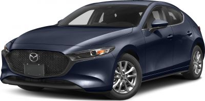 Front grille, sleek headlights, alloy wheels of a modern hatchback