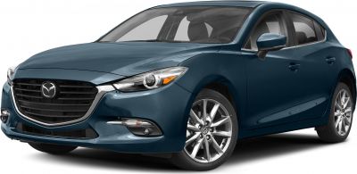 2017 Mazda 3 III Hatchback (BM, facelift 2017) 3/4 front-left view