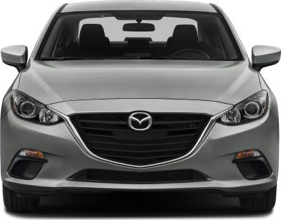 Front view showing grille, headlights, and side mirrors