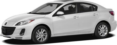 White sedan front-side view with aerodynamic design and alloy wheels