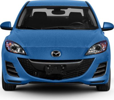 Front view showing headlights, grille, and bumper design.