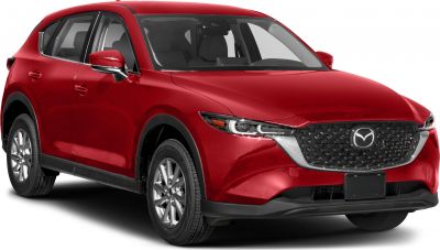 LED headlights and mesh grille front design in vibrant red
