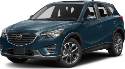 Front-side view with LED headlights and alloy wheels