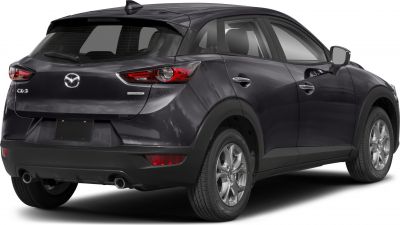 Rear three-quarter view with taillights and dual exhaust