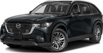Luxury SUV front-side view with LED headlights and distinctive grille.