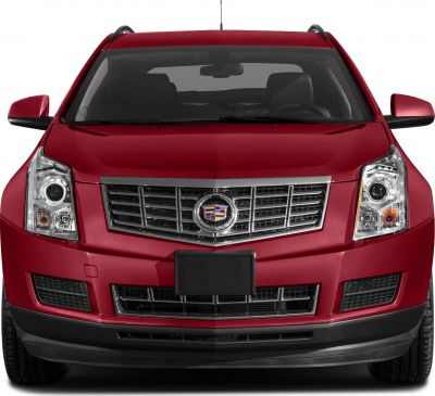 Front grille and headlights of a modern SUV
