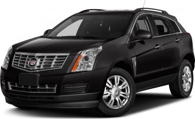 Front grille with chrome accents and angular headlight design