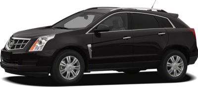 Black luxury SUV side profile with distinct angular design and roof rails