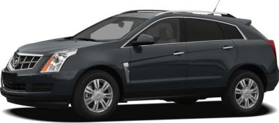 Side view of a black SUV with roof rails and alloy wheels
