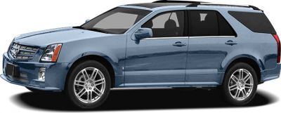 Side profile and exterior design of a mid-2000s luxury SUV.