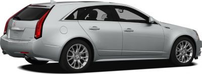 Rear-side view with vertical taillights and alloy wheels