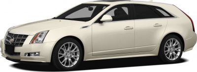 Sleek sport wagon front side profile with alloy wheels