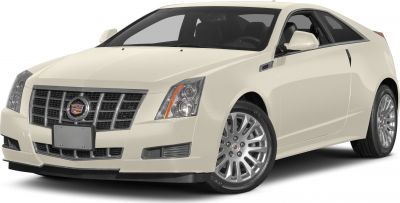 Front angle of coupe with distinctive grille and sleek headlights