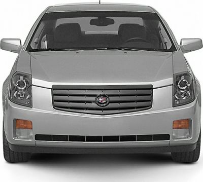 Front view featuring distinctive grille and dual headlights.