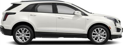 Side profile of luxury SUV with LED headlights and alloy wheels