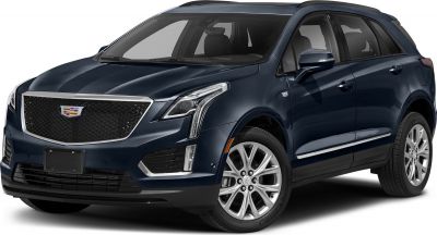 Bold front grille and distinctive LED headlights of a modern SUV
