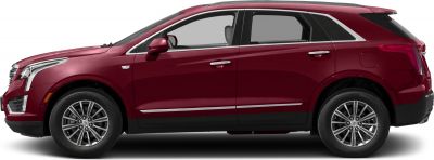 Side profile of a burgundy SUV with alloy wheels and modern trims