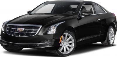 2015 Cadillac ATS Coupe 3/4 front-left view
