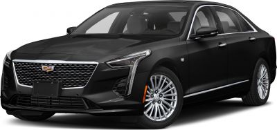 Front and side view of luxury sedan highlighting grille and headlights