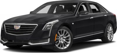 Front three-quarter luxury sedan with LED headlights and chrome grille