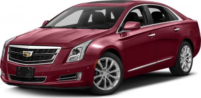 Front angled view with sharp headlights and bold grille