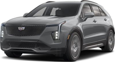 2024 Cadillac XT4 I (facelift 2024) 3/4 front-left view