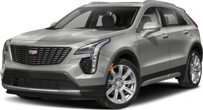 Front-side view showing distinctive grille and LED headlights on a compact luxury SUV