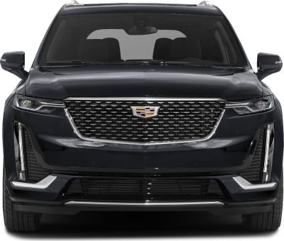 Front view featuring grille and headlight design