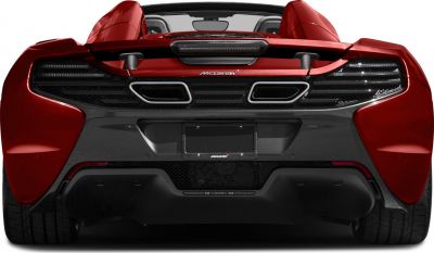 Dual exhaust tips with LED tail lights and aerodynamic rear diffuser