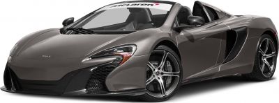 Convertible supercar with aerodynamic front and sleek alloy wheels