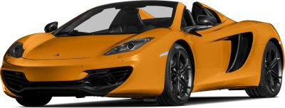 2011 McLaren MP4-12C Spider 3/4 front-left view