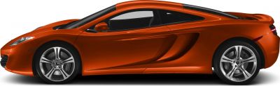 Side view with aerodynamic curves and alloy wheels