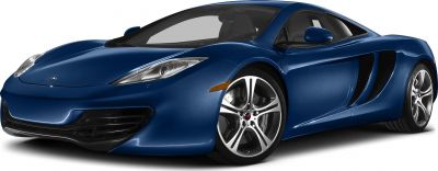 Aerodynamic sports coupe with front-side view, alloy wheels, and side air intakes